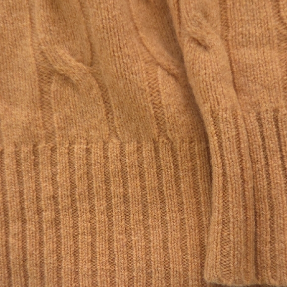 Brooks Brothers Men's Crewneck Sweater in Warm Mustard - Picture 3 of 8